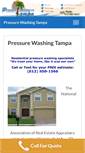Mobile Screenshot of pressure-washing-tampa.com